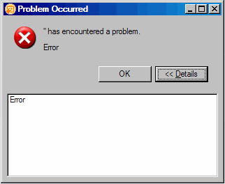 Ultimate FAIL error msg